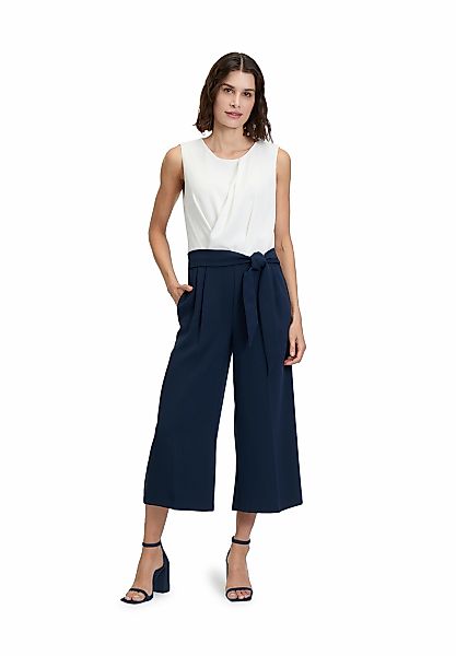 Betty&Co Overall Betty & Co Jumpsuit ohne Arm (1-tlg) Falten günstig online kaufen