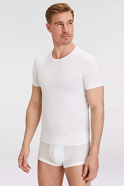 BOSS T-Shirt "T-Shirt Rundhals", (3er-Pack), mit dezentem BOSS Logo-Print günstig online kaufen