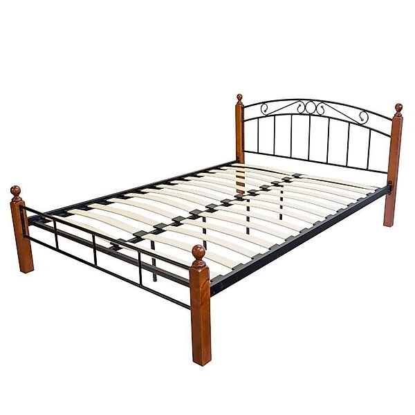Homestyle4u Metallbett 140 / 160 x günstig online kaufen