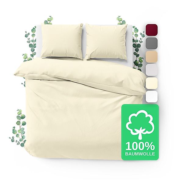 Jacobson Bettwäsche Set - 100% Baumwolle, günstig online kaufen