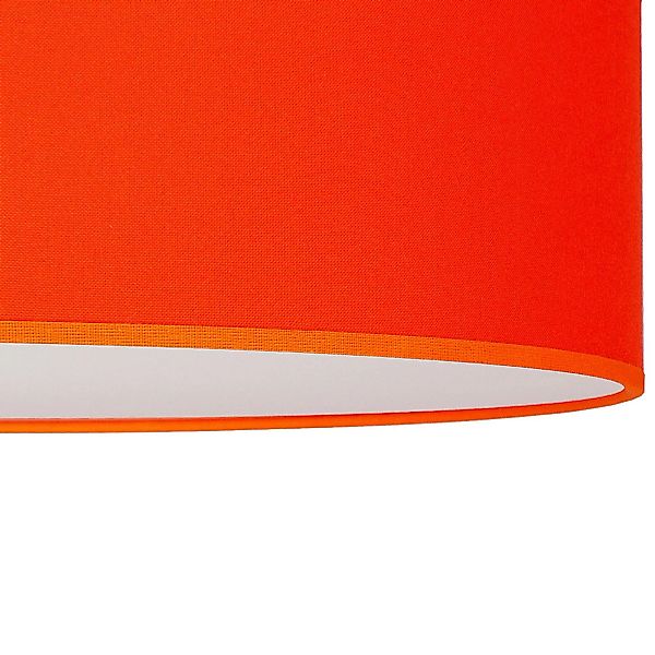 Euluna Roller Decke, Stoffschirm orange, Ø 40 cm günstig online kaufen