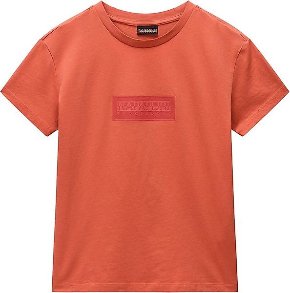 Napapijri Kurzarmshirt S-BOX LOGO SS W 1 A69 LANGOUSTINO A69 Mit Rundhalsau günstig online kaufen