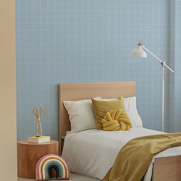 Superfresco Easy Vliestapete »Kariert« neutral glatt 10mx52cm (ca. 5m2) günstig online kaufen