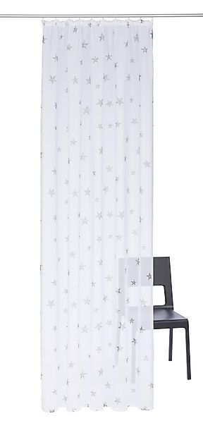 my home Gardine Stern, Kräuselband (1 günstig online kaufen