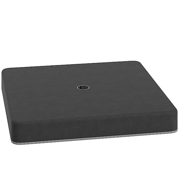 Outsunny Gewichte für Sonnenschirmständer Kunststoff Polyester Schwarz 89L günstig online kaufen