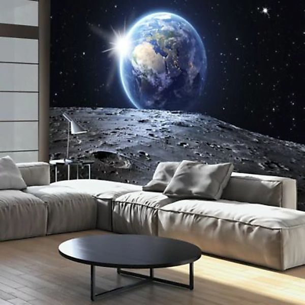 artgeist Fototapete View of the Blue Planet mehrfarbig Gr. 200 x 140 günstig online kaufen