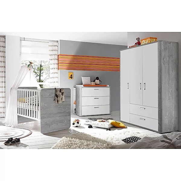 home24 Babyzimmer-Set Frieda II (3-teilig) günstig online kaufen