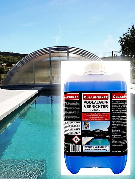 CleanPrince Poolpflege Pool-Algen-Vernichter 5 Liter (chlorfrei) günstig online kaufen