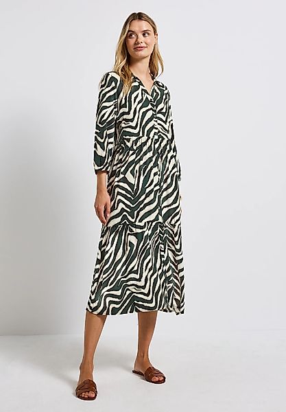 STREET ONE Midikleid Ohne Taschen mit Knopfleiste günstig online kaufen