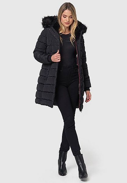 Navahoo Winterjacke Navahoo Lotusblüte Princess Damen Winter Steppjacke B89 günstig online kaufen