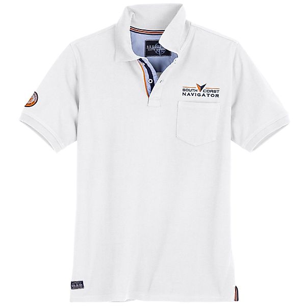 redfield Poloshirt Pique Poloshirt in großen günstig online kaufen