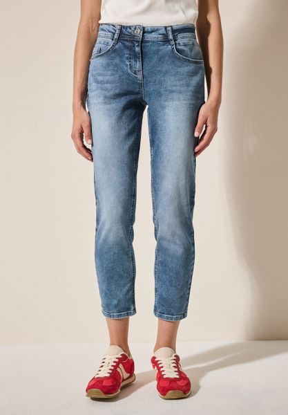 Cecil Comfort-fit-Jeans aus Baumwolle mit Stretchanteil günstig online kaufen