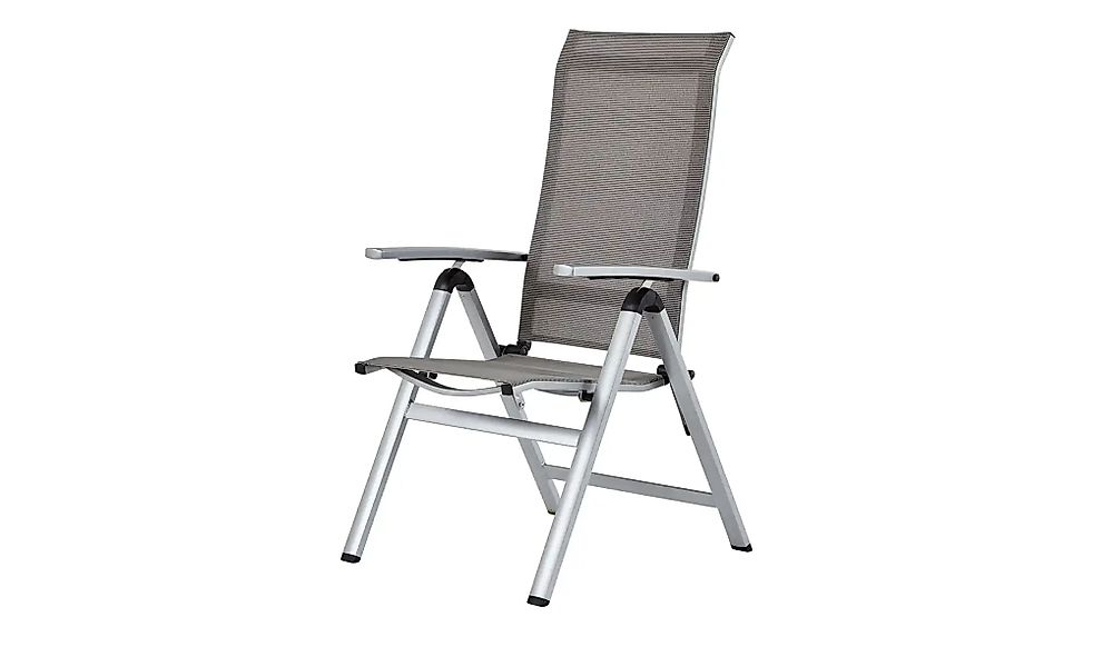 MWH Klappsessel  Widoo ¦ silber ¦ Maße (cm): B: 61 H: 110 T: 68.0 Garten > günstig online kaufen