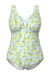Ulla Popken Badeanzug Badeanzug Blüten Softcups günstig online kaufen