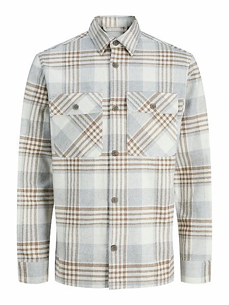 Jack & Jones Langarmhemd "JPRRAYLE MELANGE CHECK L/S OVERSHIRT SN" günstig online kaufen
