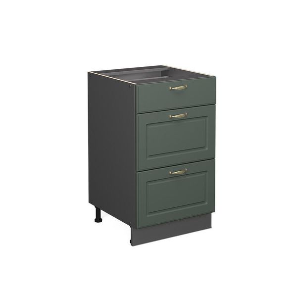 Vicco Unterschrank Fame-Line, Grün-Gold Landhaus/Anthrazit, 50 günstig online kaufen