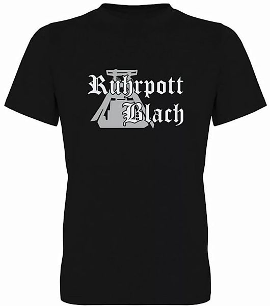 G-graphics T-Shirt Ruhrpott Blach Herren T-Shirt, Spruch/Sprüche/Print/Moti günstig online kaufen