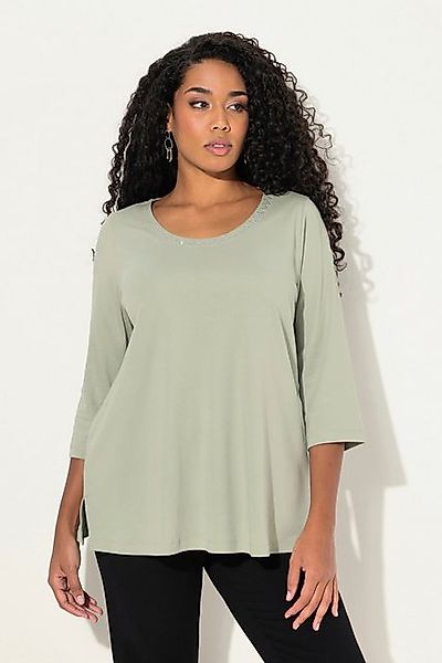 Ulla Popken T-Shirt Shirt A-Linie verzierter günstig online kaufen