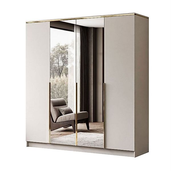 yourhouse24 Kleiderschrank AURORA 4D KASCHMIR günstig online kaufen
