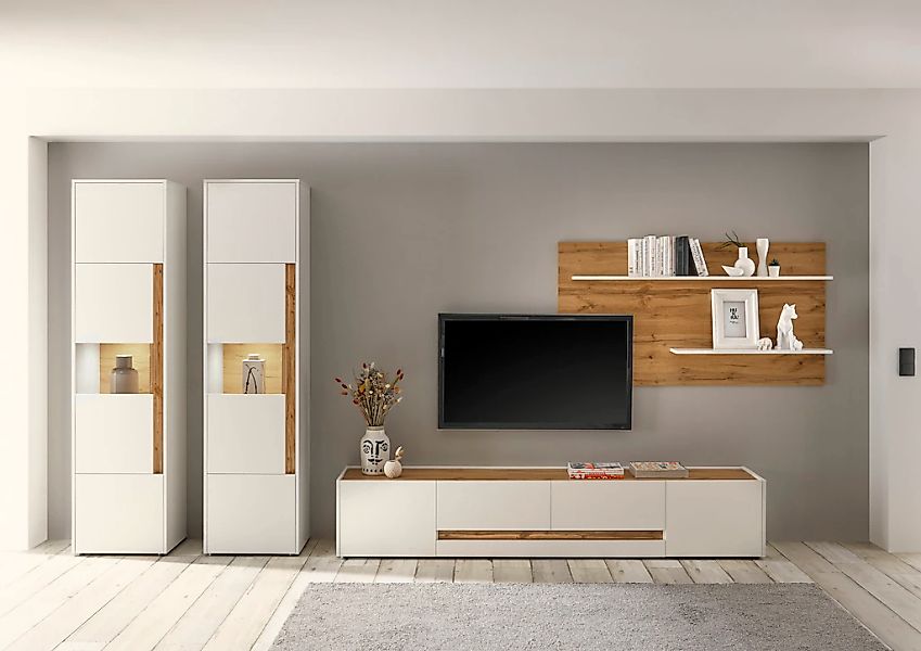 INOSIGN Wohnwand "City/Giron, moderne Anbauwand, Komplettset in vielen Farb günstig online kaufen