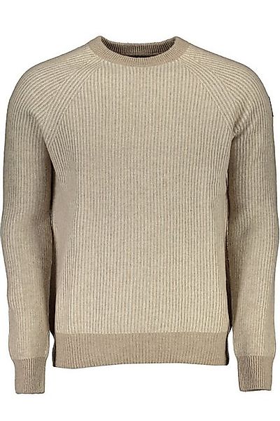 North Sails Strickpullover Herren-Pullover Beige: Nachhaltig, Langarm, Rund günstig online kaufen