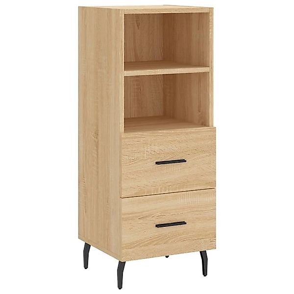 vidaXL Sideboard Sonoma-Eiche 34,5x34x90 cm Holzwerkstoff 828687 günstig online kaufen