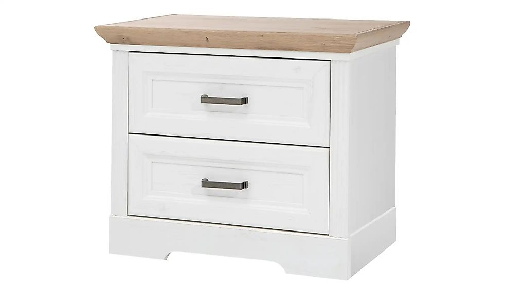 Nachtkommode  Varese ¦ weiß ¦ Maße (cm): B: 65 H: 52 T: 41.0 Tische > Nacht günstig online kaufen