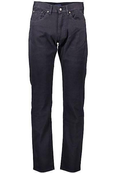 Gant 5-Pocket-Hose Blaue Herrenhose mit 5 Taschen und Reißverschluss - Stil günstig online kaufen