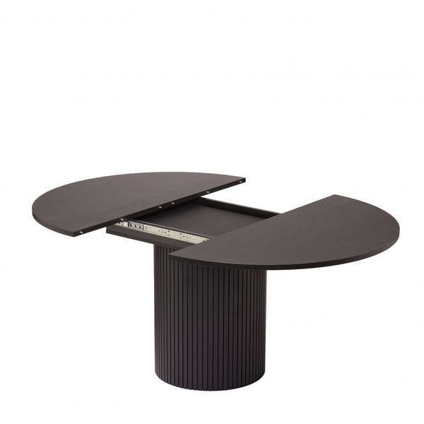 LeGer Home by Lena Gercke Esstisch "TOSCANA, Eiche Furnier" D 125 cm, mit V günstig online kaufen