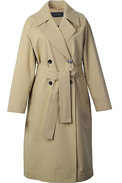 White Label Langmantel Trenchcoat günstig online kaufen