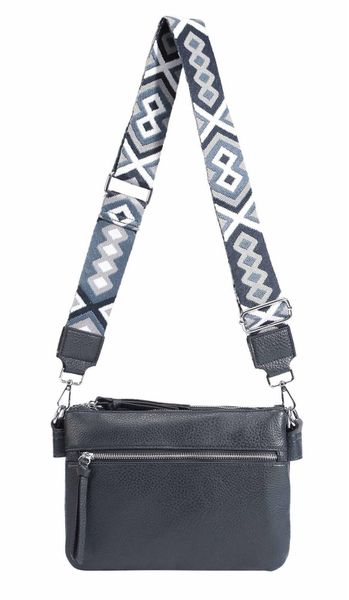 ITALYSHOP24 Schultertasche Damen Bodybag Umhängetasche Messenger günstig online kaufen