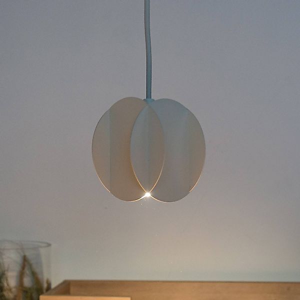 Hängeleuchte GAMBIT, cremeweiß, Ø 10 cm, Metall, GU10-LED günstig online kaufen