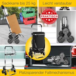 ELONEO Einkaufstrolley Treppensteiger mit Kühlfunktion & günstig online kaufen