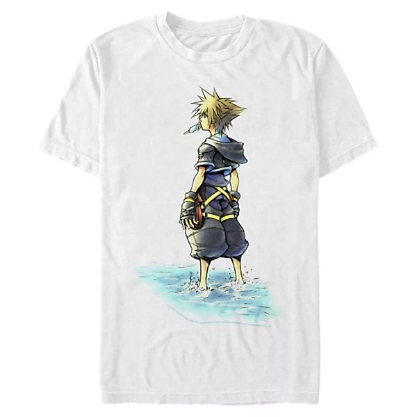 Disney - Kingdom Hearts - Sora Feet Wet - Männer T-Shirt günstig online kaufen