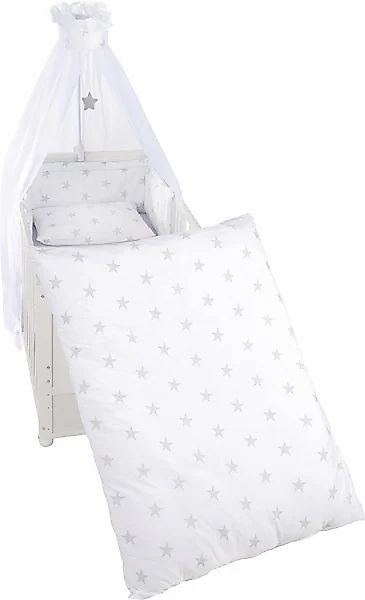 roba® Himmelbettgarnitur »Little Stars«, 4tlg., mit Bettwäsche, Nestchen un günstig online kaufen