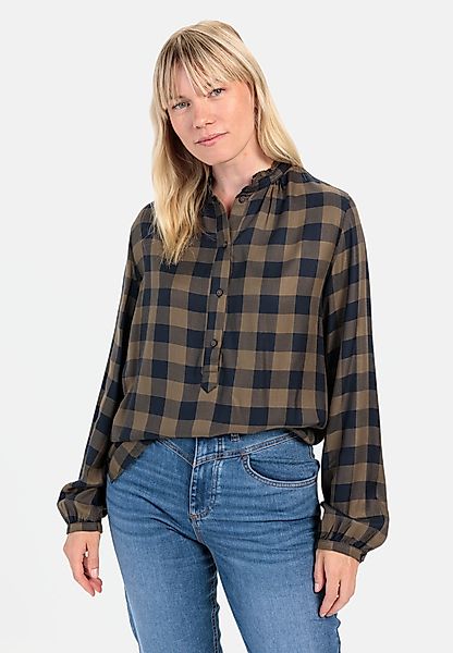 camel active Hemdbluse Karobluse aus Viskose günstig online kaufen
