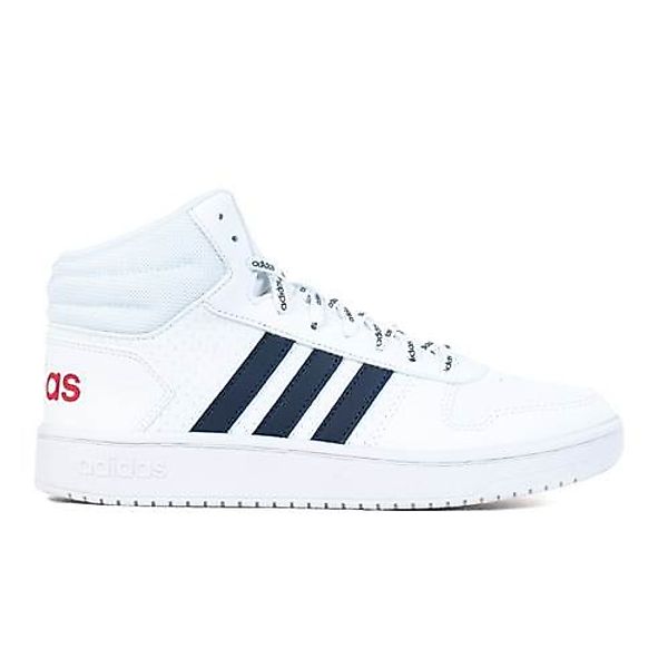 Adidas Hoops 20 Mid Schuhe EU 42 2/3 White,Navy blue günstig online kaufen