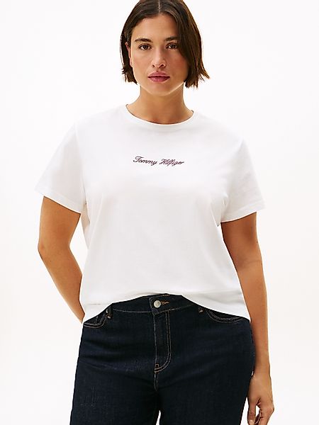 Tommy Hilfiger Curve Kurzarmshirt CRV CLASSIC günstig online kaufen