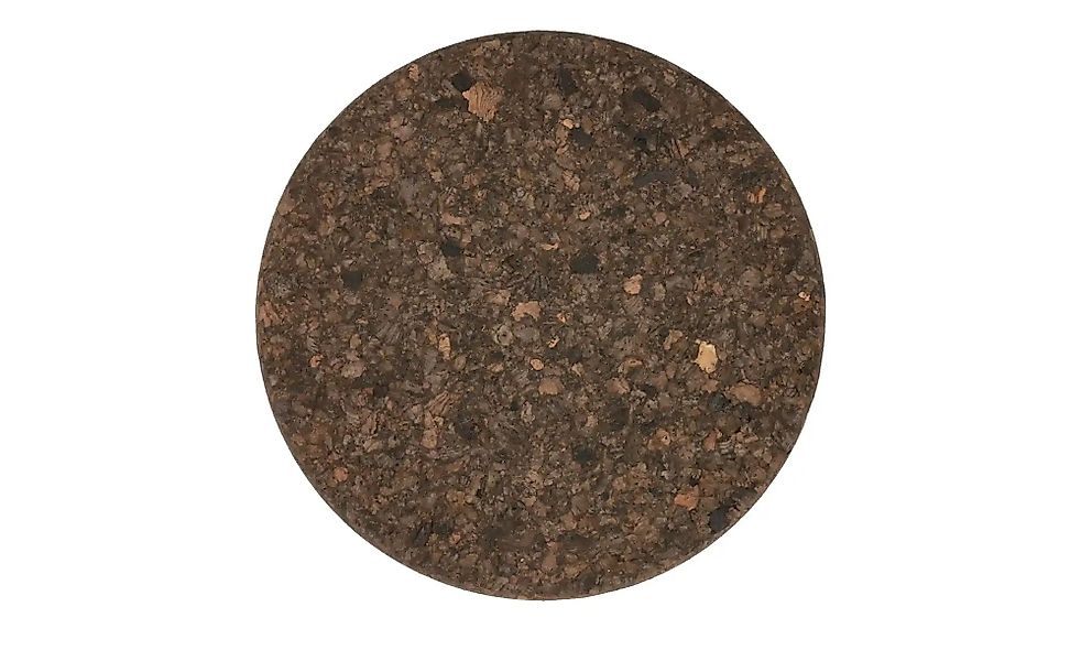 KHG Kork-Untersetzer   ¦ braun ¦ Maße (cm): H: 1  Ø: 17 Küchenzubehör & Hel günstig online kaufen