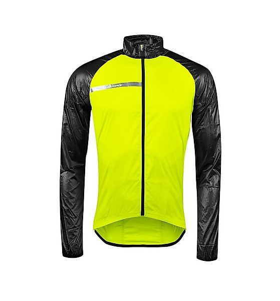 FORCE Fahrradjacke Jacke FORCE WINDPRO KID 128 - 164 fluo-schwarz +10 °C bi günstig online kaufen