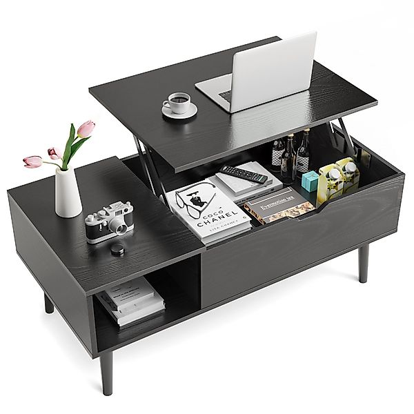DUMOS Beistelltisch Couchtisch Höhenverstellbar Multifunktionales Coffee günstig online kaufen