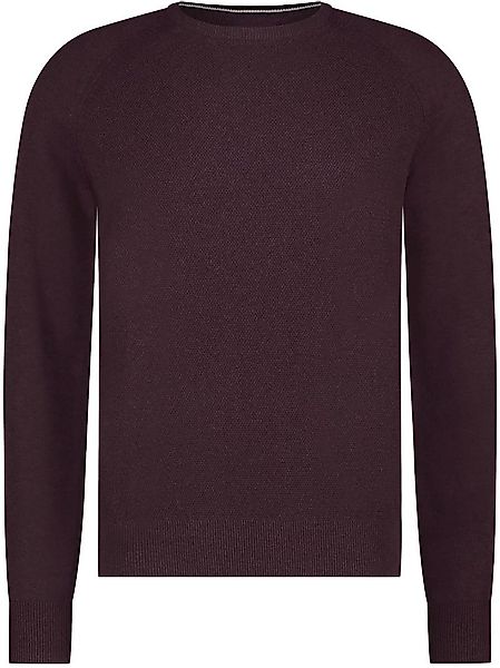 State Of Art Pullover Structure Contrast Bordeaux - Größe L günstig online kaufen