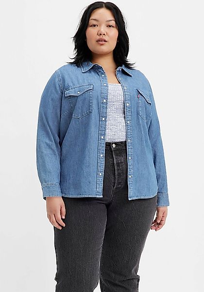Levi's® Plus Jeansbluse ESSENTIAL WESTERN mit günstig online kaufen