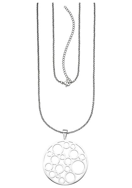 JOBO Kette mit Anhänger Kreise, Edelstahl günstig online kaufen