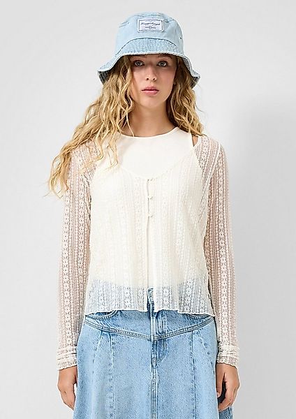 QS Cardigan T-Shirt 2-in-1-Shirt günstig online kaufen