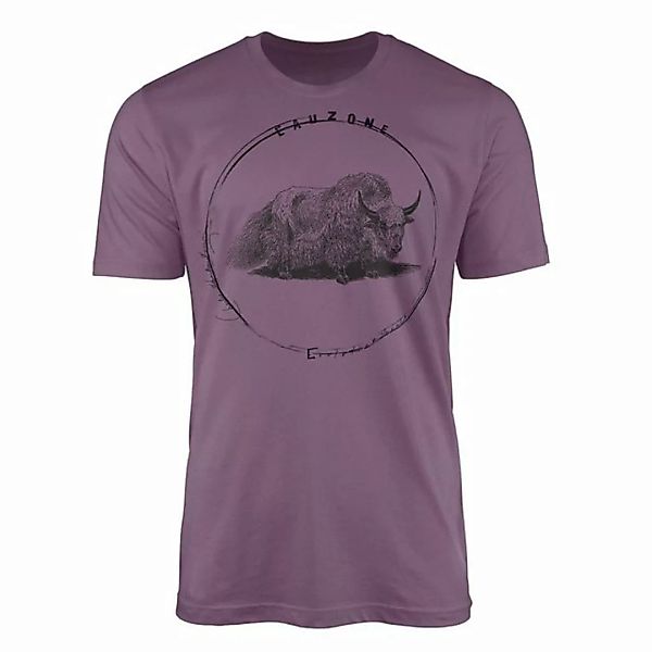 Sinus Art T-Shirt Evolution Herren T-Shirt Yak günstig online kaufen