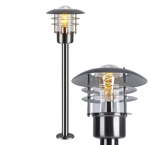 WOFI Außen-Stehlampe, Leuchtmittel nicht inklusive, Außenleuchte, Stehllamp günstig online kaufen