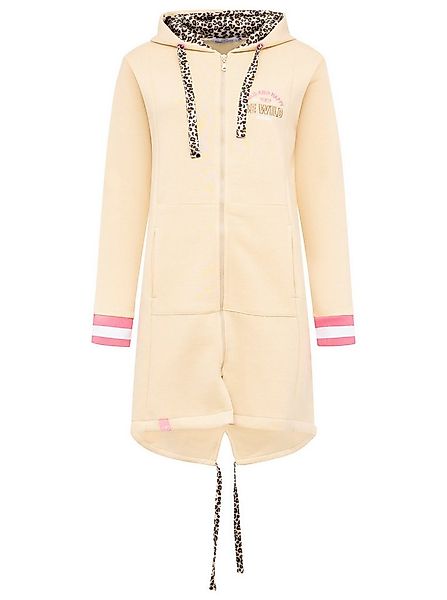 Zwillingsherz Kapuzensweatjacke Hoodiemantel "Wild and Happy" günstig online kaufen