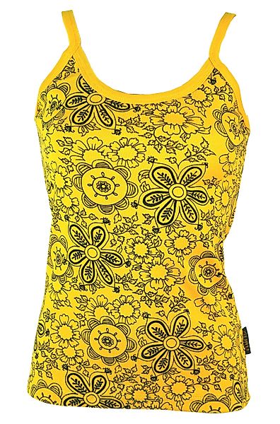 Guru-Shop T-Shirt Yoga Top Blümchen - günstig online kaufen