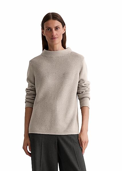 Marc OPolo Stehkragenpullover "aus Organic Cotton" günstig online kaufen